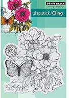 🌸 penny black 40-276 botanical notes decorative stamp: exquisite craftsmanship for creative projects logo