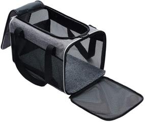 img 2 attached to Premium Airline Approved Soft-Sided 🐾 Pet Carrier for Small-Medium Pets - pettall