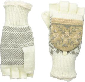 img 2 attached to Manzella Womens Convertible Gloves Heather