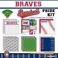 scrapbook customs braves pride baseball logo