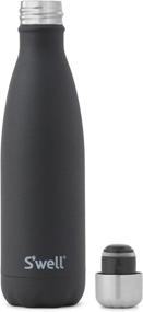 img 3 attached to 💧 Swell Onyx Stainless Steel Water Bottle, 17 Ounce