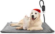 toozey pet heating pad: adjustable temperature & timer, waterproof 🐾 & chew resistant pads for cats and dogs - electric mat logo