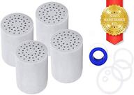 🚿 jbm sensible supplies 12 stage shower filter replacement cartridge - pack of 4: ensuring optimal water filtration and purification logo