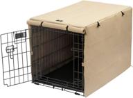 🐾 ultimate pet kennel cover by x-zone pet - premium polyester double door dog crate cover for wire crates (fits 24, 30, 36, 42, 48 inches) логотип