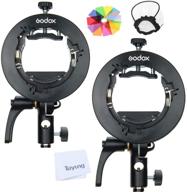 bracket direction adjustable ad200pro ad400pro speedlite logo