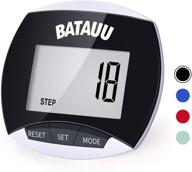batauu best pedometer: effortlessly track steps and burned calories for walking and running logo