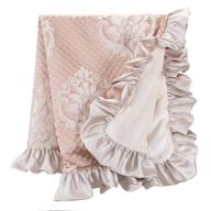 🌸 glenna jean angelica quilt - pink, 54x42 inches logo