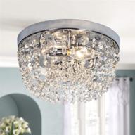 ferwvew crystal ceiling chandelier lighting logo