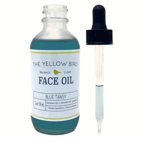 img 3 attached to 👩 Balancing Blue Tansy Face Oil – Skin Glowing Serum. Collagen Support for Anti Aging. Acne Fighting Dark Spot Corrector. Wrinkle & Pore Minimizer. Natural, Vegan Facial Moisturizer.