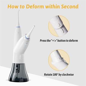 img 1 attached to 💦 Lucuma Cordless Water Flosser: Portable & Waterproof Oral Irrigator with 4 Modes – Perfect for Travel & Home Use
