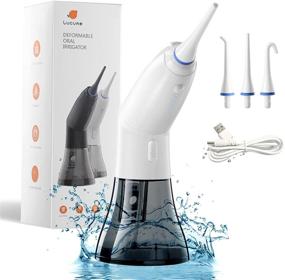 img 4 attached to 💦 Lucuma Cordless Water Flosser: Portable & Waterproof Oral Irrigator with 4 Modes – Perfect for Travel & Home Use