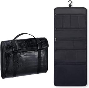 img 4 attached to Rempry Multi Compartment Accessories Organizer Crocodile Travel Accessories