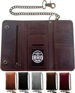 genuine cowhide aniline men's accessories for ibro motorcycles: high-quality and stylish essentials logo