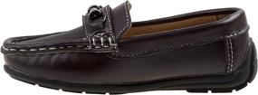 img 3 attached to Josmo Casual Driving Toddler Little Boys' Shoes ~ Loafers