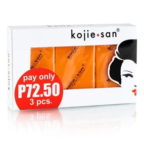 img 4 attached to 🌟 Authentic Kojie San Facial Beauty Soap - 65g, Pack of 3 Bars - Proven Results