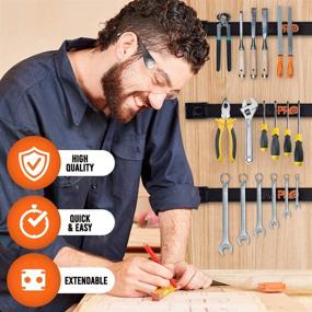 img 3 attached to 🛠️ Enhance Your Workshop Organization with Vanitek Heavy Duty Magnetic Organizer!