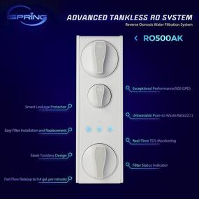 img 3 attached to 🚰 Enhanced Filtration and Remineralization with iSpring RO500AK: A Comprehensive Monitoring Solution