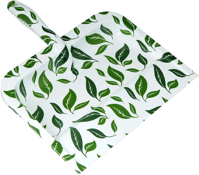 superio leaf design dustpan green 标志