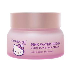 img 4 attached to 🌸 The Crème Shop x Hello Kitty Pink Water Face Cream: Replenishing, Moisturizing, and Antioxidant-rich Korean Skin Care Moisturizer for Fine Lines, Wrinkles, and a Glowing Complexion with Hyaluronic Acid and Watermelon