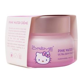 img 3 attached to 🌸 The Crème Shop x Hello Kitty Pink Water Face Cream: Replenishing, Moisturizing, and Antioxidant-rich Korean Skin Care Moisturizer for Fine Lines, Wrinkles, and a Glowing Complexion with Hyaluronic Acid and Watermelon