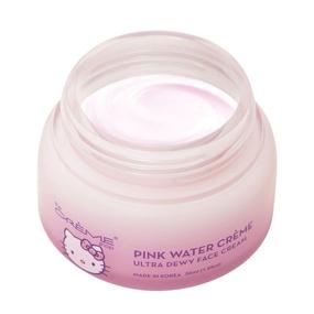 img 2 attached to 🌸 The Crème Shop x Hello Kitty Pink Water Face Cream: Replenishing, Moisturizing, and Antioxidant-rich Korean Skin Care Moisturizer for Fine Lines, Wrinkles, and a Glowing Complexion with Hyaluronic Acid and Watermelon