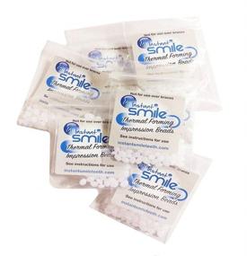 img 4 attached to 🦷 8 Packs of Instant Smile Billy Bob Thermal Adhesive Fitting Beads: Perfect for Fake Teeth Replacement