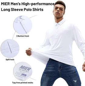 img 1 attached to MEN's MIER Shirts Sleeve: Lightweight Protection for Fashionable Men