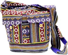 img 3 attached to 👜 Authentic Indian Crafts: Exquisite Handmade Crossbody Shoulder Women's Handbags & Wallets