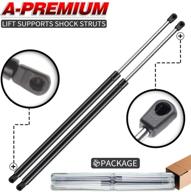 honda pilot tailgate lift supports shock struts 2003-2007 - premium 2-pc set logo