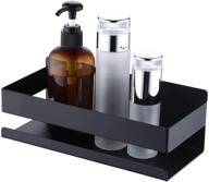 🚿 kes shower shelf wall mount 9-inch modern adhesive shower caddy - matte black sus304 stainless steel, bsc205s23b-bk logo
