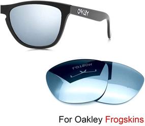 img 3 attached to Запасные серебряные поляризованные Frogskins от LOTSON