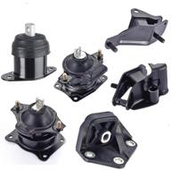 🔧 high-quality engine motor mount set for 2003-2007 honda accord 2.4l - a4509, a4510, a4516, a4517, a4526hy, a4542 logo