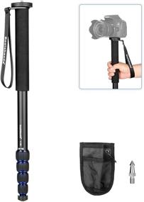 img 4 attached to 📸 Ultimate Stability for Photographers: Koolehaoda's 64-inch Aluminium Camera Monopod Unipod