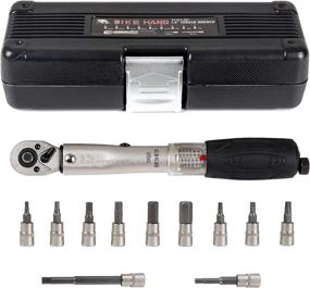 img 2 attached to Bikehand 1/4 Inch Drive Click Torque Wrench Set: Ultimate Bicycle Maintenance Kit for Road & Mountain Bikes, Motorcycle Multitool with Allen & Torx Sockets, Extension Bar & Storage - 2 to 22 Nm