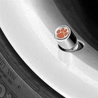 clemson tigers ncaa tire valve stem covers (1/2 inch) logo