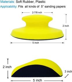 img 3 attached to Sackorange Sanding Backing Sanders Polishers