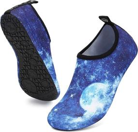 img 4 attached to 👟 UBFEN Water Shoes: Quick Dry Aqua Socks for Yoga, Swim, Surf, and More!