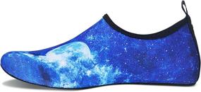 img 1 attached to 👟 UBFEN Water Shoes: Quick Dry Aqua Socks for Yoga, Swim, Surf, and More!