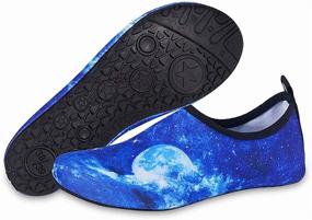 img 3 attached to 👟 UBFEN Water Shoes: Quick Dry Aqua Socks for Yoga, Swim, Surf, and More!