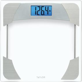 img 4 attached to 🔘 Enhanced Taylor Digital Bathroom Scale with Stainless Steel Design and Higher Capacity