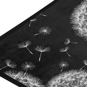 img 2 attached to Kitchen Flowers Dandelions Non Slip Doormats