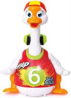 игрушка woby baby musical toy: танцующий, поющий, разговаривающий гусь, хип-хоп, качающийся - крутая образовательная игрушка в подарок для детей от 1 до 3 лет. логотип