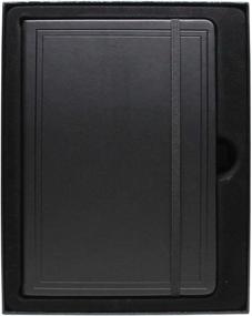 img 3 attached to 📔 AlphaSketch Premium Hardcover Sketchbook: Black Leather Journal - 5.8"x 8.3" Gift Boxed Sketchbook with 200 Recycled Blank White Pages - Ideal for Pro Artists, Designers, and Beginners