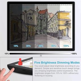 img 1 attached to 🔦 Comzler A4 Rechargeable Tracing Light Box - Portable, Ultra-Thin LED Light Pad for Diamond Painting and Tracing - Adjustable Brightness