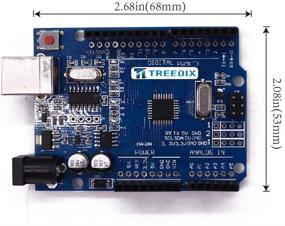 img 1 attached to 🔧 Treedix 2-пакет ATmega328P CH340 плата разработки - Arduino UNO R3 Совместимый набор, идеальный для начинающих