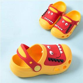 img 1 attached to 👞 Plzensen Boys' Lightweight Garden Shoes: Sandals, Clogs, and Mules in One!