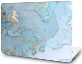 img 3 attached to 🖥️ DL41 Blue Marble MacBook Retina 12 Inch Case (2017 2016 2015 Release A1534) - AQYLQ Matt Plastic Hard Case Shell Cover