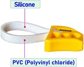 img 1 attached to 🔧 2021 Silicone Belt Jar Opener - Adjustable Wrench for Opening Extra Small (3/8") to Extra Large (6") Bottle Caps. Universal Kitchen Tool for Replacing Water Filter Cartridges and Opening Spice Lids.