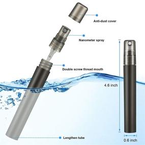 img 3 attached to Convenient Perfume Atomizer: Portable Refillable Spritzer for On-the-Go Fragrance