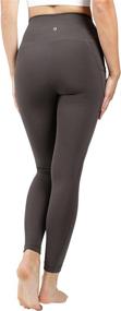 img 1 attached to 🛍️ Shop the Ultimate Comfort: 90 Degree By Reflex Super High Waist Elastic Free Ankle Legging with Side Pocket!